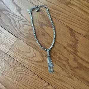 Silvertone necklace